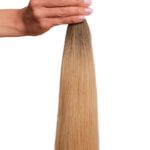 Włosy naturalne 4.0-9.0 włosy dziecięce ciemny brąz z piaskowy złoty blond