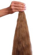 Włosy naturalne 7.1 falowane ciemny chłodny blond