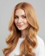 Włosy dziecięce 8.0 falowane złoty blond - obrazek 2
