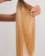 Włosy naturalne 2.0-10.1 włosy dziecięce bardzo ciemny brąz z jasny blond - obrazek 3