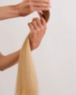Włosy naturalne 7.0-9.0 włosy dziecięce ciemny blond z piaskowy złoty blond - obrazek 3