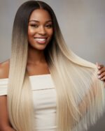 Włosy naturalne 3.0-10.1 włosy dziecięce bardzo ciemny brąz z jasny blond - obrazek 2